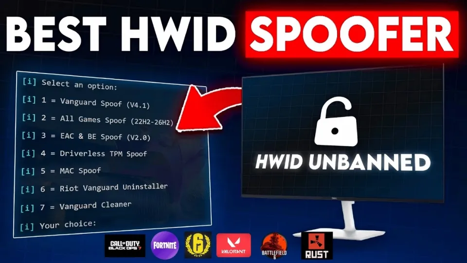 HWID Spoofer: How to Get Unbanned Permanently in Any Game