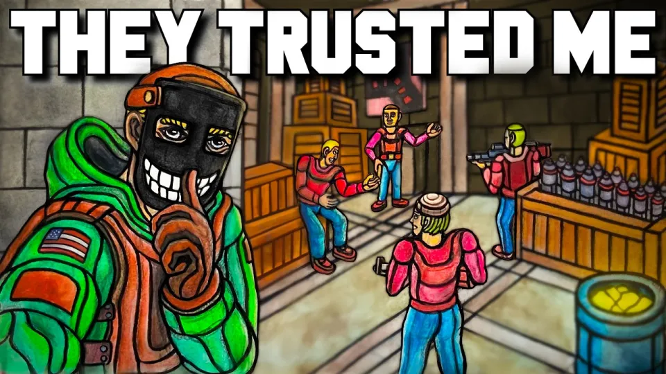Rust solo players can bankrupt the richest clan by infiltrating it and draining its loot from the inside